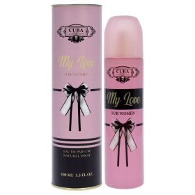 Cuba My Love by Cuba for Women - 3.3 oz EDP Spray