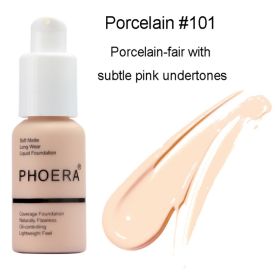 Explosive Press Type Oil Control Natural Color Matte Concealer Foundation Cream (Option: 101)