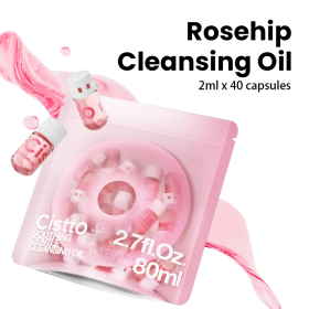 TK Cleansing Oil, Cistto Disposable Cleansing Oil (Option: Pink-80ml 40pcs)